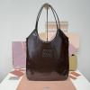 MM5BG311PSK-GH　ミュウミュウ MIUMIU 2026年新作 Ivy アイビー トートバッグ レディース ハンドバッグ 高質感 レザー