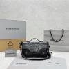 BA92402BK-99　バレンシアガ BALENCIAGA 2026年新作  LE City ナノ トートバッグ ショルダーバッグ レザー レディース
