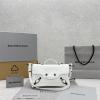 BA92402BS-99　バレンシアガ BALENCIAGA 2026年新作  LE City ナノ トートバッグ ショルダーバッグ レザー レディース