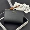 LE3825PKZ-99 ロエベ LOEWE 2026年 ノット コンパクト ウォレット 二つ折り 短財布 小銭入れ レザー