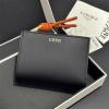 LE3825PKC-99 ロエベ LOEWE 2026年 ノット コンパクト ウォレット 二つ折り 短財布 小銭入れ レザー