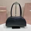MM5BB193BK-99 ミュウミュウ MIUMIU 2026年新作 トートバッグ レディース ハンドバッグ 高質感 レザー