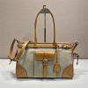PD1BA433NZS-99 プラダ PRADA 2026年新作 ミディアム トートバッグ ハンドバッグ 2way ショルダーバッグ レザー レディース