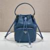 PD1BH038BLS-99　プラダ PRADA 2026年 ドローストリングバッグ ショルダーバッグ バケットバッグ
