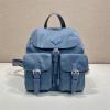 PD1BZ677BLS-99　プラダ PRADA 2026年 スモール バックパック リュック トライアングルロゴ ナイロン