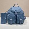 PD1BZ811BLS-99　プラダ PRADA 2026年 ミディアム バックパック リュック トライアングルロゴ ナイロン