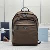 PD2VZ048SK-99　プラダ PRADA 2026年 Re-Nylon サフィアーノレザー バックパック メンズ リュック