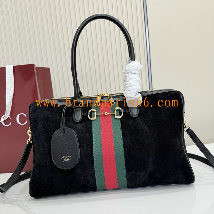 GG866734RBK-GH グッチ GUCCI 2026年新作 ボルセット ラージ ボストンバッグ トートバッグ レザー 高質感