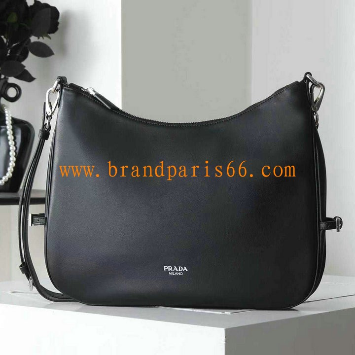 PD1BC288BK-GH プラダ PRADA 2026年新作 ラージ メッセンジャーバッグ ショルダーバッグ レディース 高質感