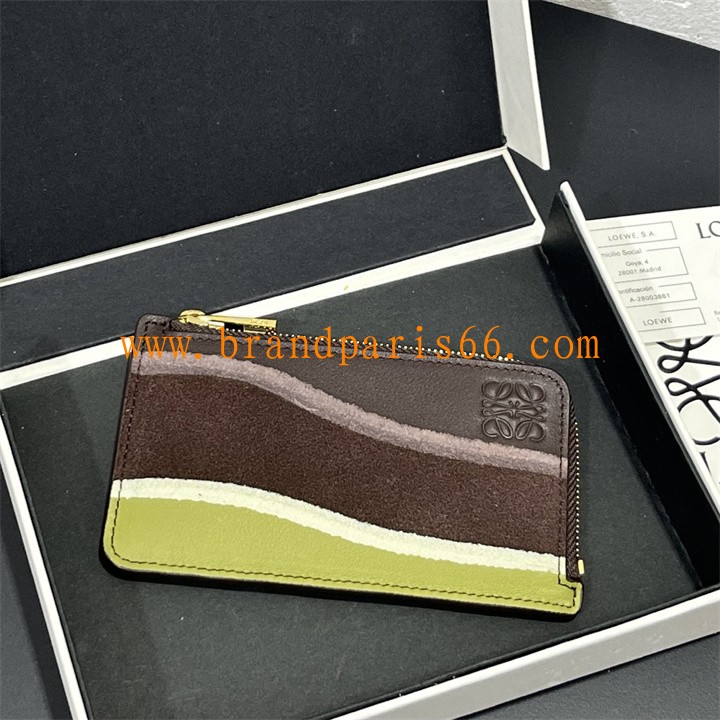 LE3816PSK-99　ロエベ LOEWE 2026年 Landscape コインカードホルダー カード入れ 小銭にれ