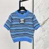 MDCH26047-XG シャネル CHANEL 2026年 ニット セーター レディース 半袖 クルーネック トップス カジュアル