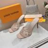 LVJ26001-26 ルイヴィトン LOUISVUITTON 2026年 ハイヒール スライド サンダル レディース