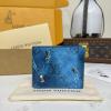 M28810-057　ルイヴィトン LOUISVUITTON 2026年 ポルトフォイユ ミュルティプル 二つ折り短財布 コーティッド キャンバス