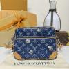M27553-057　ルイヴィトン LOUISVUITTON 2026年 ナイル メッセンジャーバッグ ショルダーバッグ モノグラム デニム キャンパス