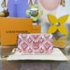 M28665-057　ルイヴィトン LOUISVUITTON 2026年 カード キーケース ポシェット クレ XS コーティッド キャンバス