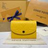 M11411-057　ルイヴィトン LOUISVUITTON 2026年 ポルトモネ ロザリ フラップウォレット 小銭入れ モノグラム アンプラント レザー