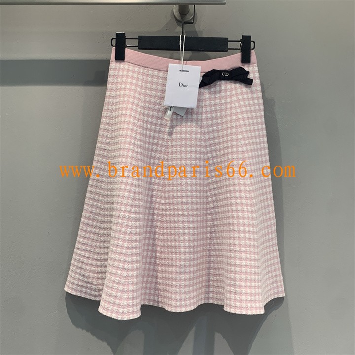 KQCD26009-XG　クリスチャンディオール CHRISTIAN DIOR 2026年 ニットスカート フレア ミニスカート レディース おしゃれ