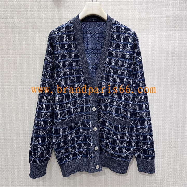 MKCD26009-XG　クリスチャンディオール CHRISTIAN DIOR 2026年 カーディガン ニットコート 長袖 Vネック レディース