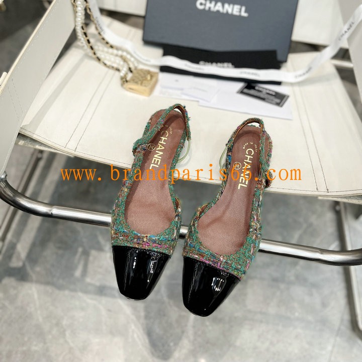 CHJ26006G-26　シャネル CHANEL 2026年 スリングバックサンダル フラットシューズ