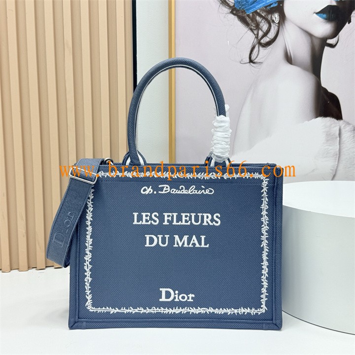 CD1286ZLHS-JS　クリスチャンディオール CHRISTIAN DIOR 2026年 Book Tote ブック トートバッグ ショルダーバッグ レディース