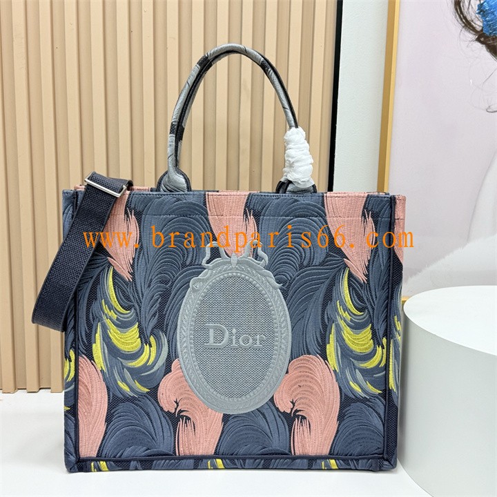 CD1287JZYM-JS　クリスチャンディオール CHRISTIAN DIOR 2026年 Book Tote ブック トートバッグ ショルダーバッグ レディース