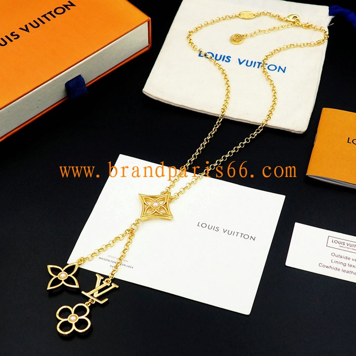 XLLV26007-057　ルイヴィトン LOUISVUITTON 2026年 ネックレス LV パーリー フラワー M03868 アクセサリー