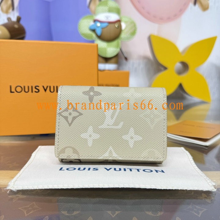 M27053-057　ルイヴィトン LOUISVUITTON 2026年 カードケース アンヴェロップ カルト ドゥ ヴィジット モノグラム サープラス キャンバス