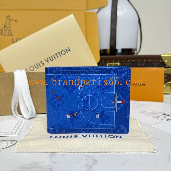 M26801-057　ルイヴィトン LOUISVUITTON 2026年 ポルトフォイユ スレンダー 二つ折り短財布 ショートウォレット コーティッド キャンバス