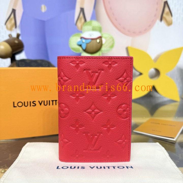 M28991R-057　ルイヴィトン LOUISVUITTON 2026年 パスポートカバー クーヴェルテュール パスポール モノグラム アンプラント レザー