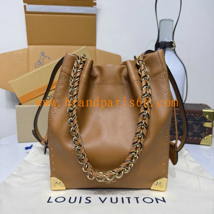 M29131-057　ルイヴィトン LOUISVUITTON 2026年 ノエ トランク ショルダーバッグ レディース カーフレザー