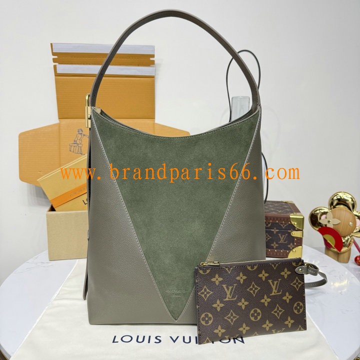 M29144-057　ルイヴィトン LOUISVUITTON 2026年 ホーボー MM ショルダーバッグ レディース グレインカーフレザー