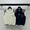 MWCH26020-XG　シャネル CHANEL 2026年 ノートスリーブ ニットベスト タンクトップ セーター タートルネック おしゃれ レディース